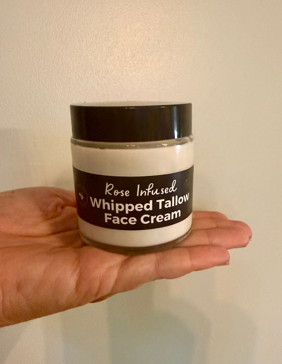 Rose Tallow Face Cream – Grass-Fed Tallow Moisturizer for Dry & Sensitive Skin