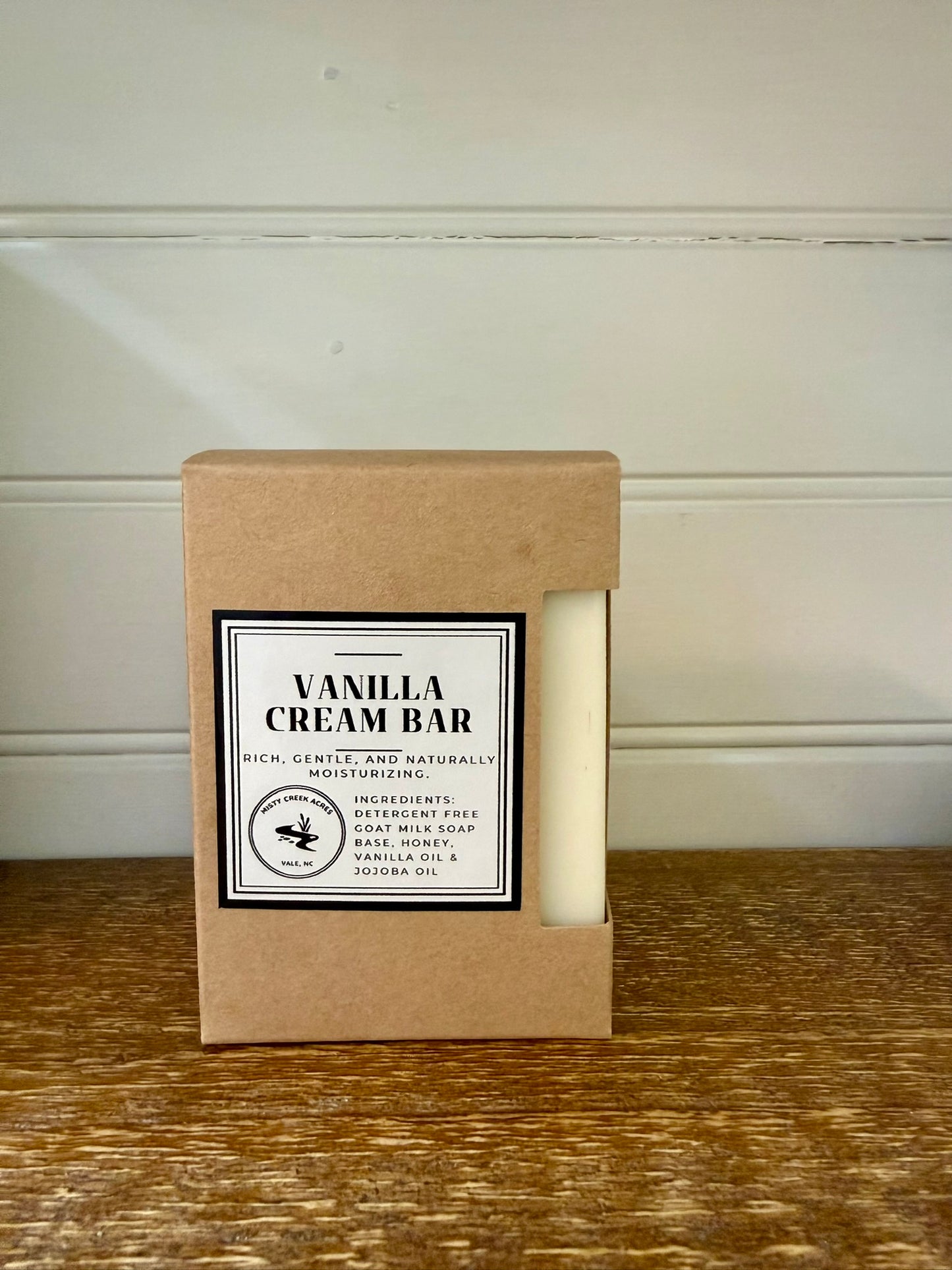 Vanilla Cream Goat Milk Soap – Moisturizing Bar Soap