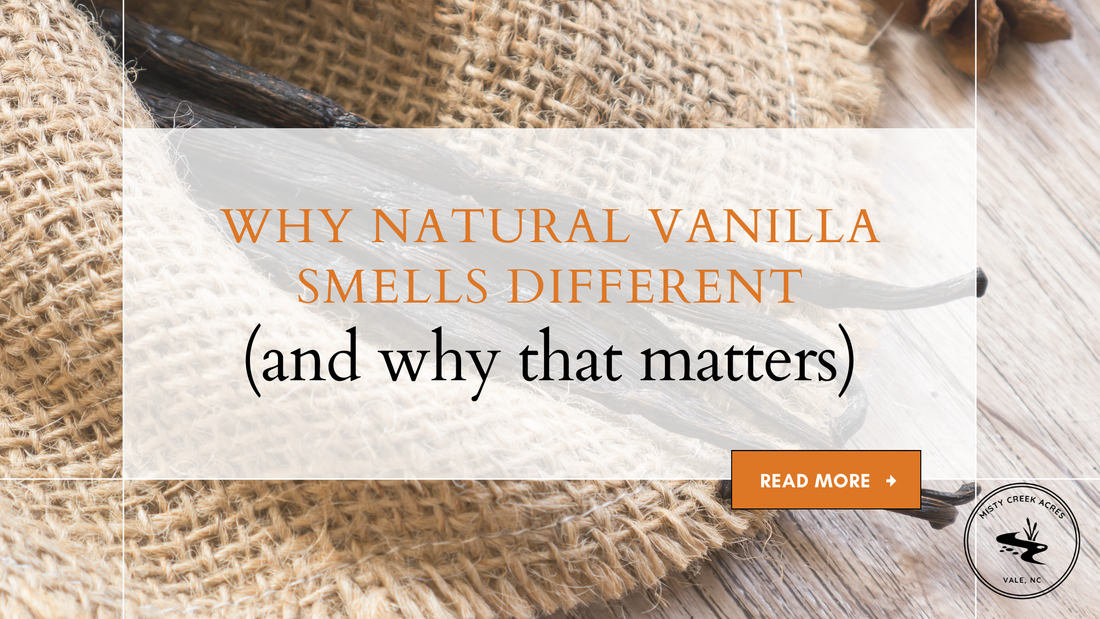 Why Natural Vanilla Smells Different (and Why That Matters)