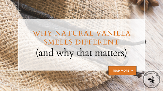 Why Natural Vanilla Smells Different (and Why That Matters)