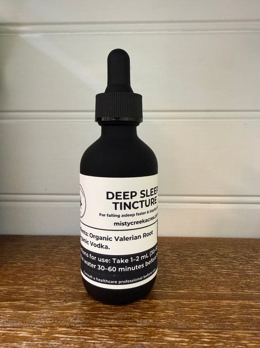 Deep Sleep Valerian Root Tincture | Herbal Nighttime Support