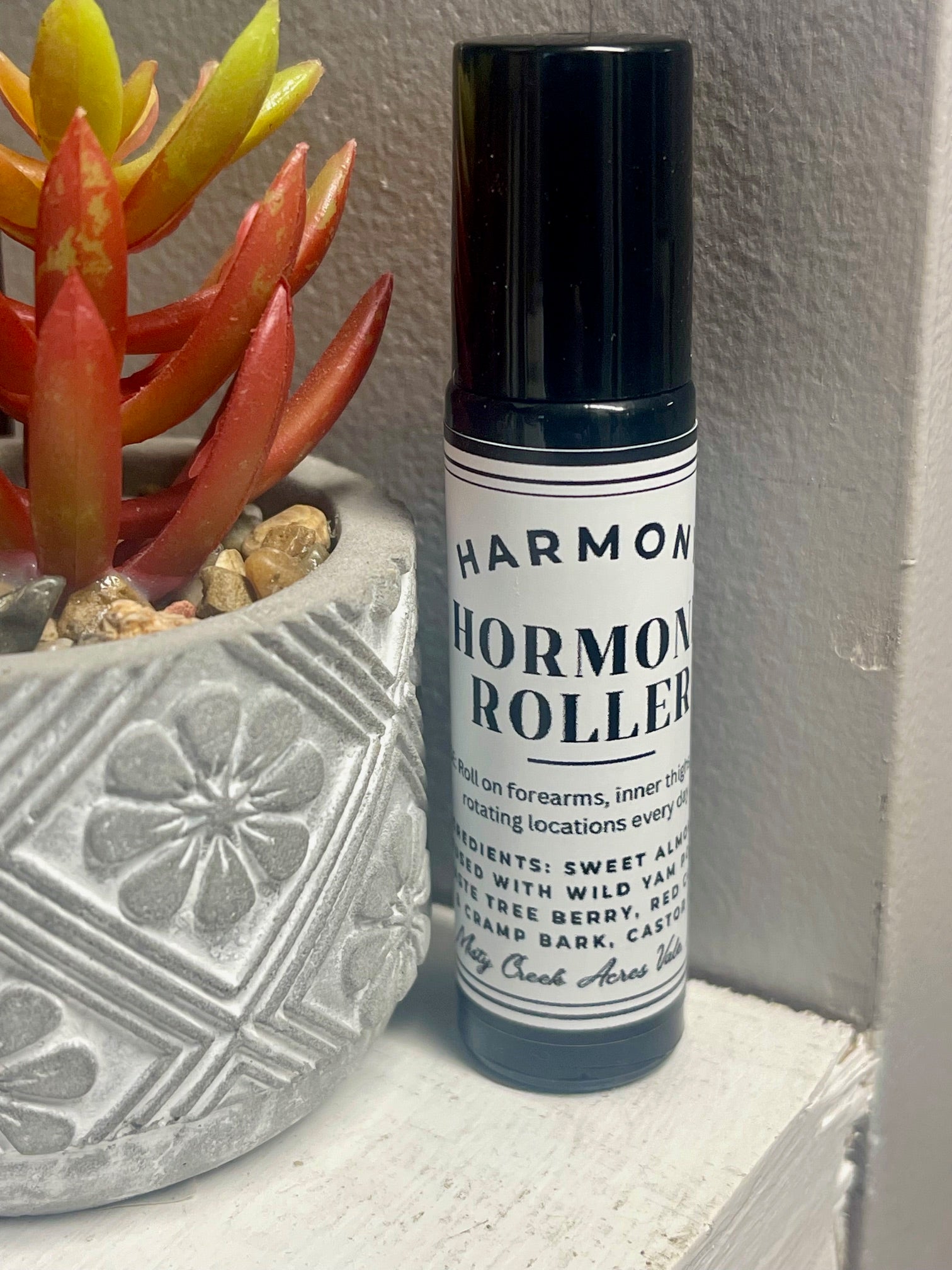 Hormone Roller, Herbal support for women's health, Herbs for hormone support, essential oil roller for hormones, holistic hormone support