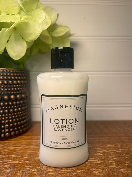 Calendula Lavender Magnesium Lotion Soothing