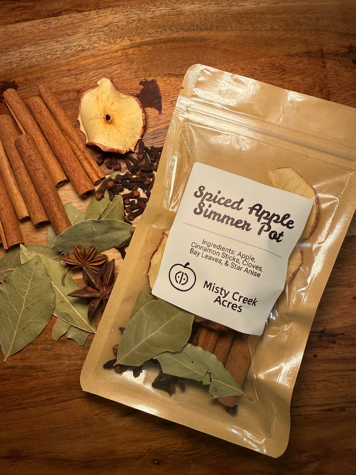 Spiced Apple Simmer Pot – Cozy Fall Home Fragrance with Cinnamon, Clove & Star Anise