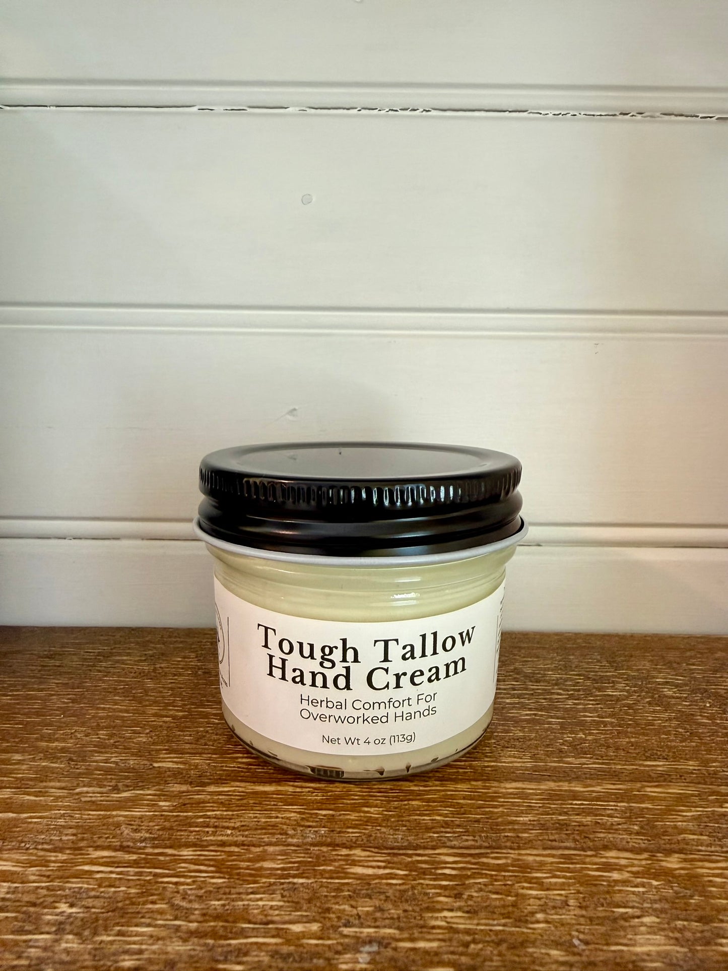 Tough Tallow Hand Cream for Men | Deep Moisture for Dry, Working Hands | Farm-Crafted Tallow Balm (4 oz)